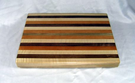 utting Board: Cherry, Walnut and Maple by Furst Woodworks