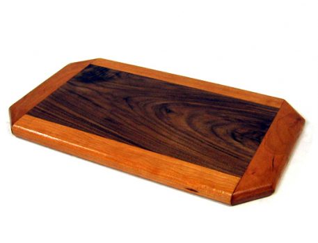 Cheese Platter: Cherry and Walnut by Furst Woodworks