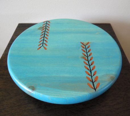 Arty lazy susan by Furst Woodworks