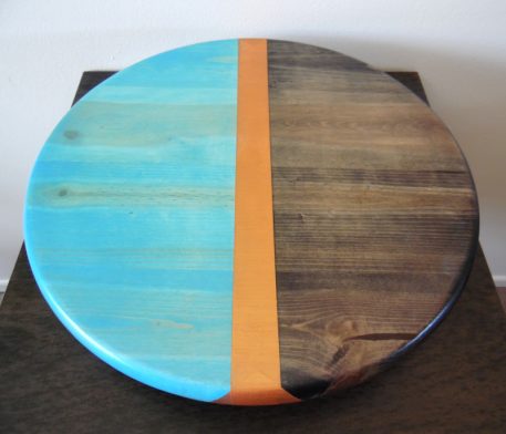 Arty lazy susan by Furst Woodworks