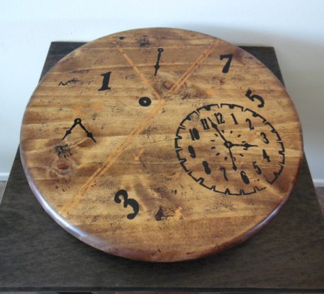 Arty lazy susan by Furst Woodworks