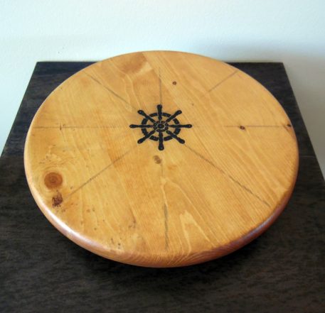 Arty lazy susan by Furst Woodworks