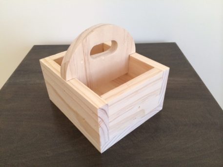 Wood Condiment holder