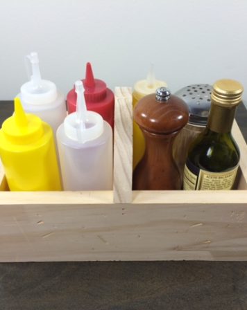 Handmade Wood Condiment Caddies Ventura, CA