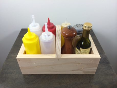 Handmade Wood Condiment Caddies Ventura, CA