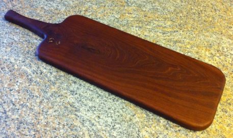 Paddle Board: Mahogany 19-1/2″ by Furst Woodworks