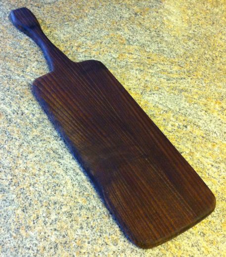 Paddle Board: Peruvian Walnut 23″ by Furst Woodworks