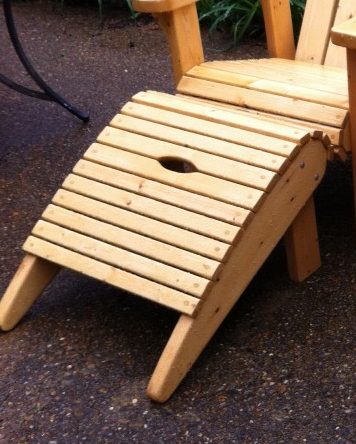 Adirondack Chair set by Furst Woodworks